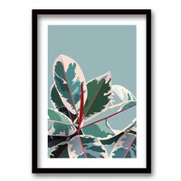 Cuadro Decorativo Retela Botánica II 50 x 35 cm