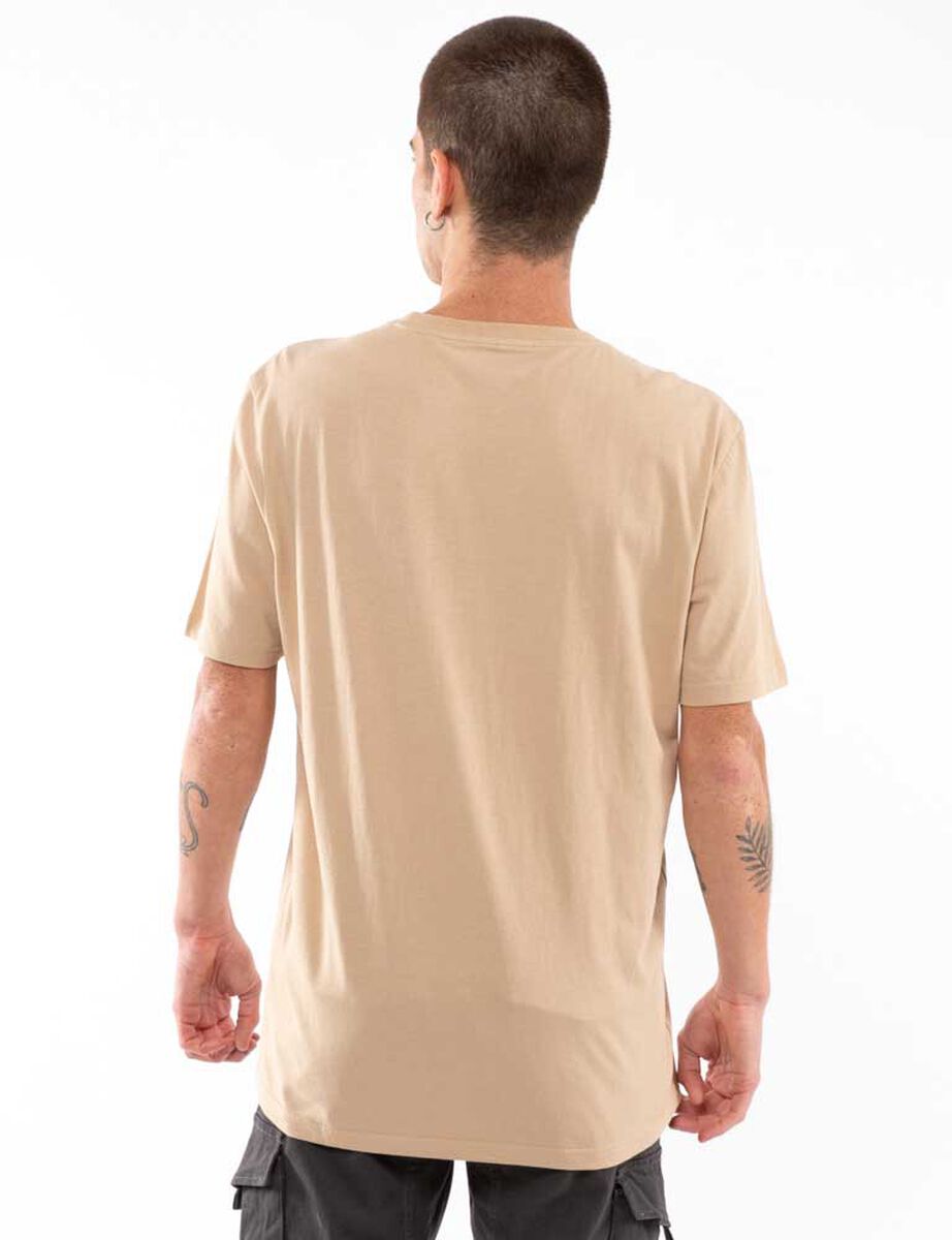 Polera Relieve Manga Corta Hombre Fiorucci