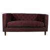 Sof&aacute; Tela Velvet Latam Home Brescia 2 Cuerpos