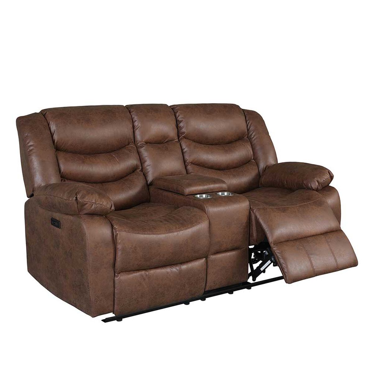 Juego de Living Reclinable CIC Domingo 3C+2C+1C Caf&eacute;