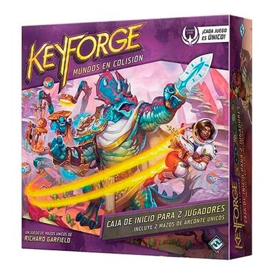 Imagen 1 del producto Mundos en Colisión Caja de Inicio para 2 Jugadores Keyforge Fantasy Flight Games