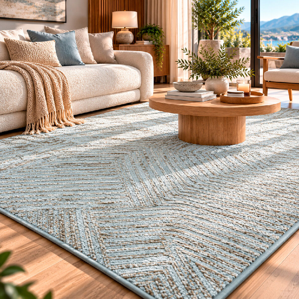 Alfombra Doral Portland 170x230 cm Crema