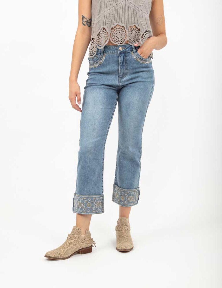 Jeans Recto Mujer Alma