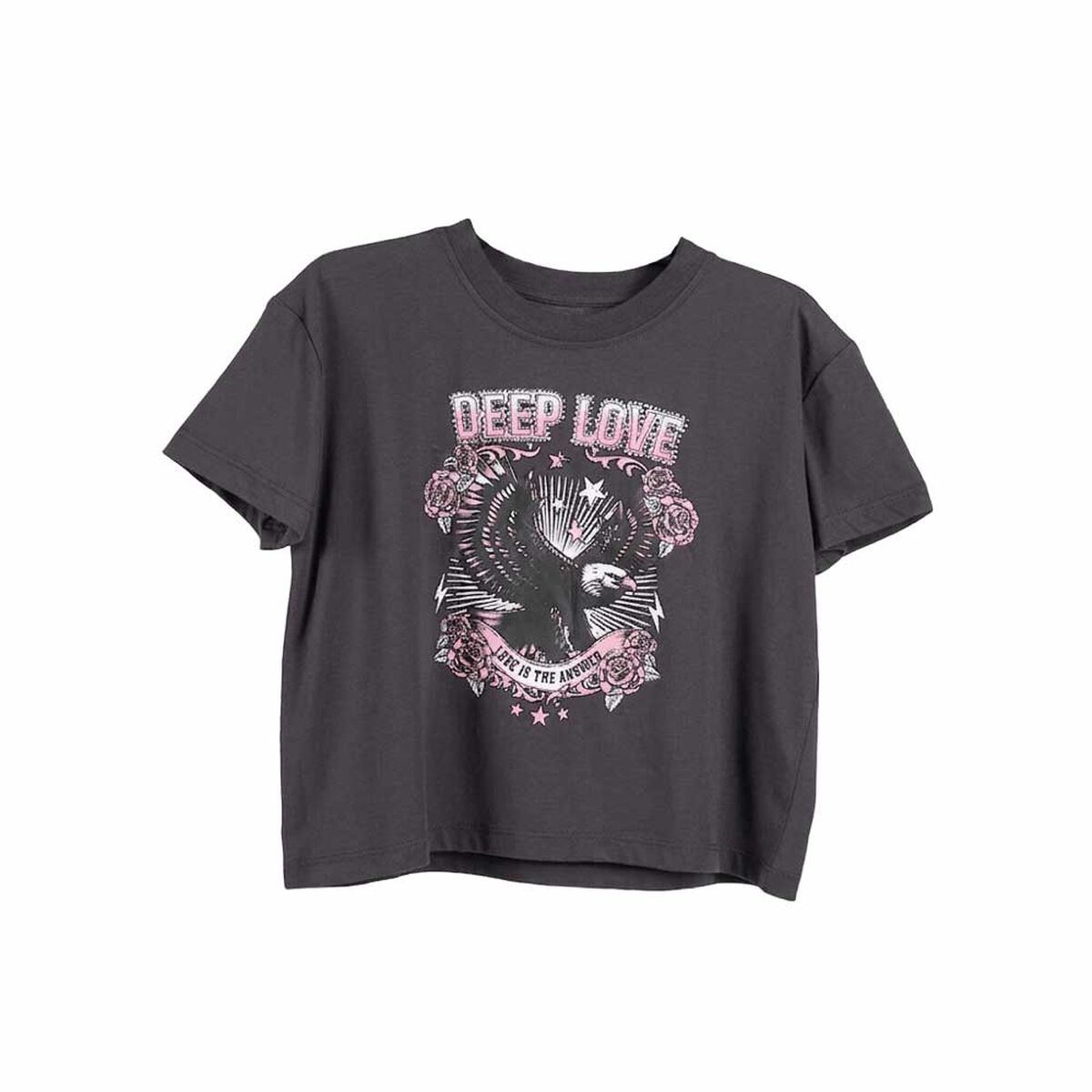Polera Manga Corta Ni&ntilde;a Mila