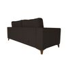 Sofa Di Poretti Design Medelin 3 Cuerpos Café