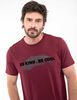 Polera Slim Con Estampado Manga Corta Hombre Zibel