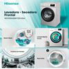 Lavadora Secadora Hisense WD3Q1042BW 10/6 kg.