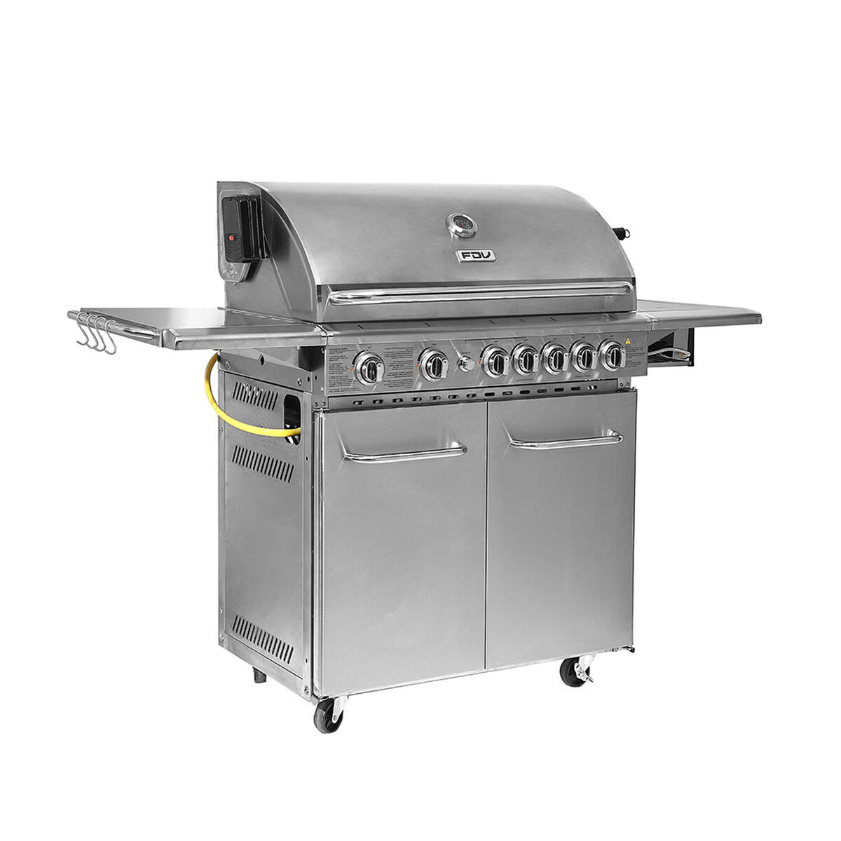 Parrilla a Gas FDV Smart 7 Quemadores Acero Inoxidable