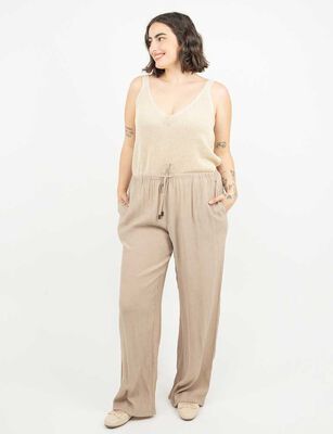 Imagen 2 del producto Pantalón Mujer Extralindas Beige