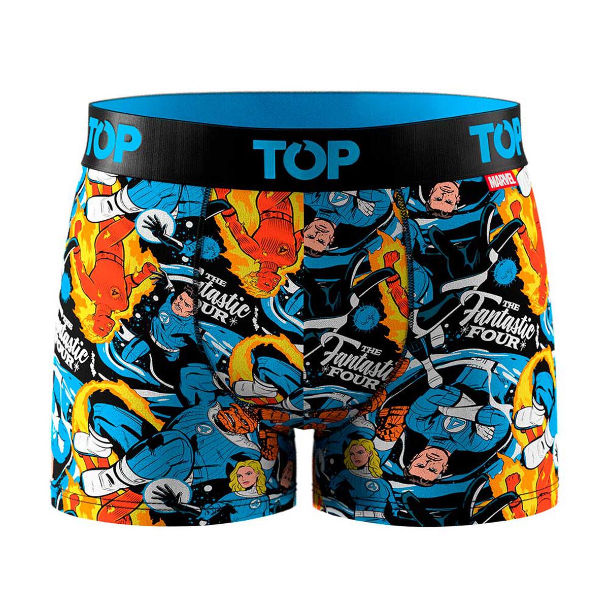 Pack 4 B&oacute;xer Marvel Ni&ntilde;o Top