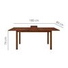 Juego de Comedor Fm Furniture Qatar M1800 6 Sillas