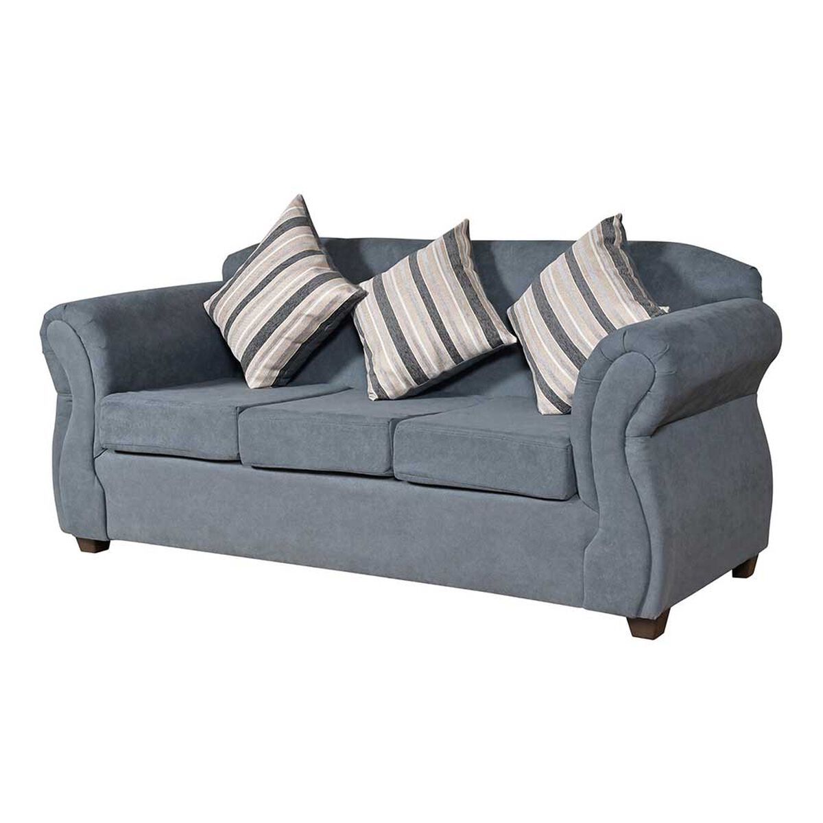 Sof&aacute; Kea Molise Siena 3 Cuerpos Gris Oscuro