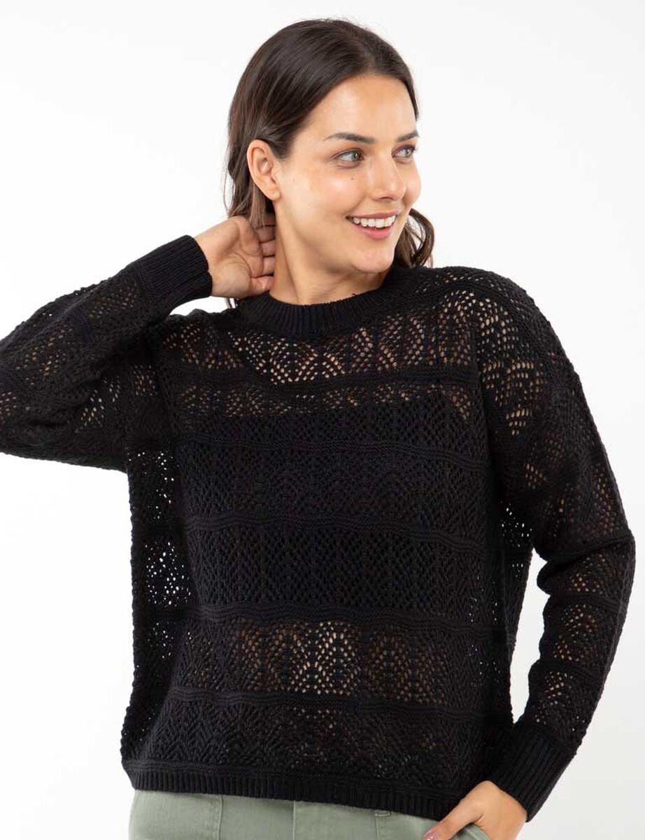 Sweater Crochet Mujer Alma