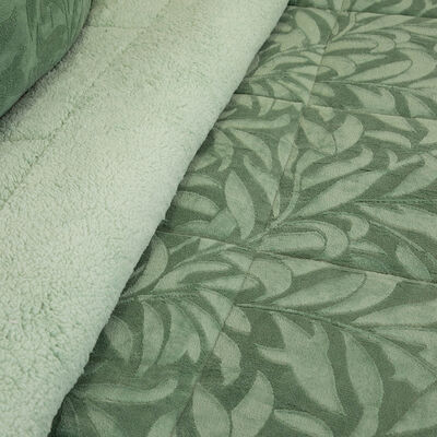 Imagen 2 del producto Cubrecama Doral 1,5 Plazas Verde Outboss Sherpa