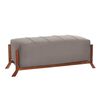 Banqueta Latam Home Marsella Tela Velvet Gris