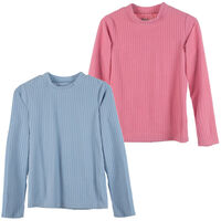 Pack 2 Beatle Niña Mila Fucsia, Lila, Negro