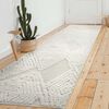 Alfombra Pasillo Modalfo Palafito Blanca 70 x 230 cm