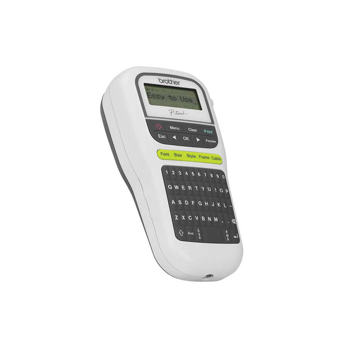 Rotuladora Impresora de etiquetas Brother PTH110 Blanca