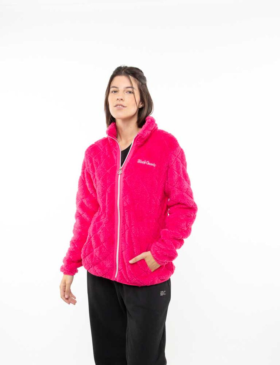 Poleron Deportivo Mujer Black County