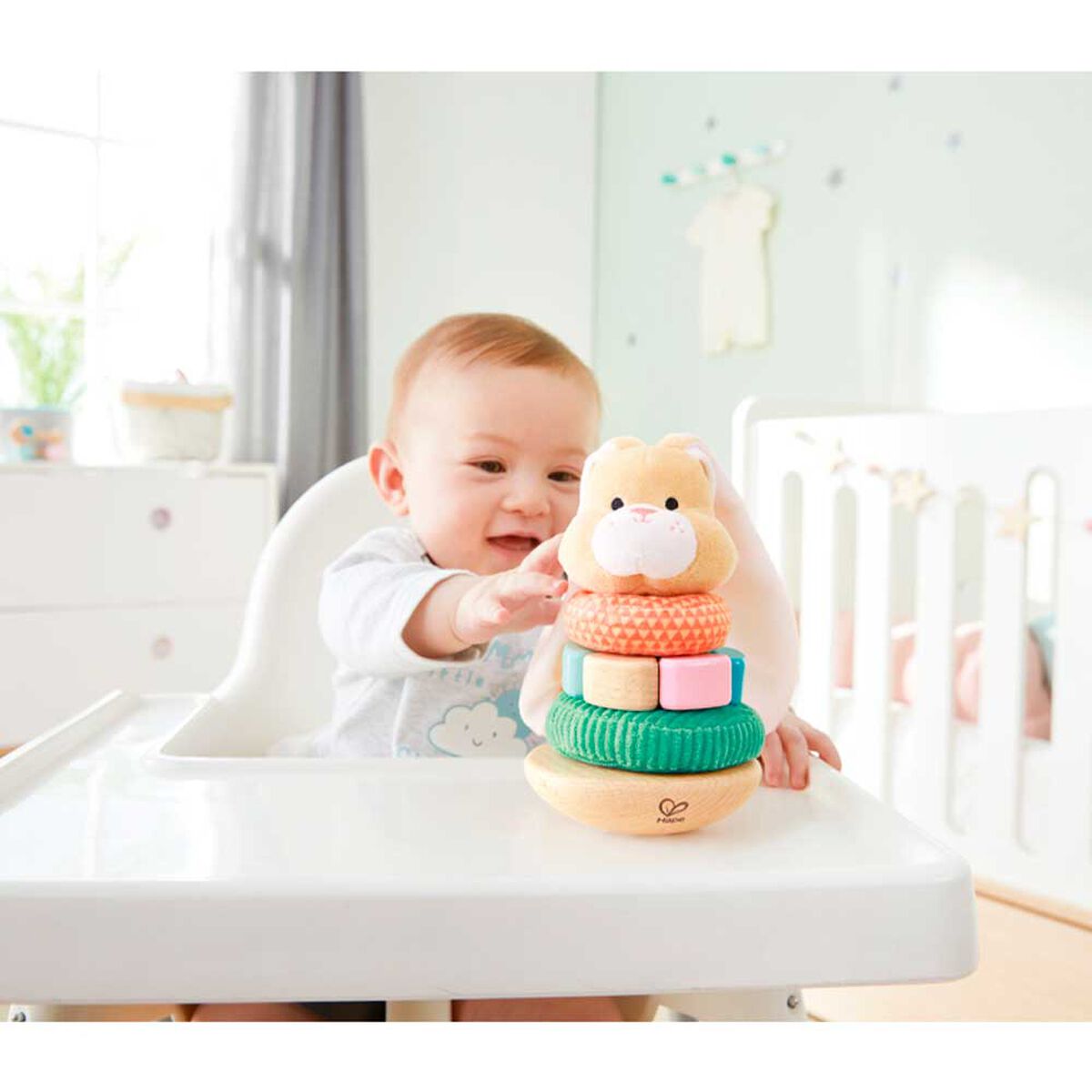 Bloques Bunny Stacker Didáctico Hape