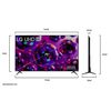 LED 75" LG 75UA8050PSA.AWH 4K Ultra HD