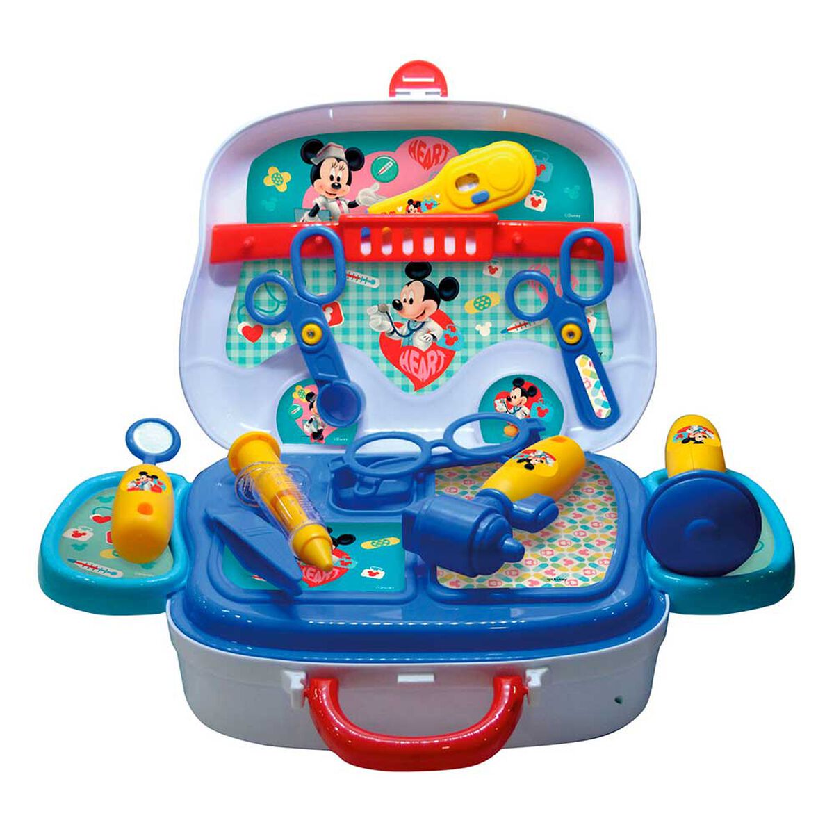 Set Doctor En Maletin Con Ruedas Mickey Disney