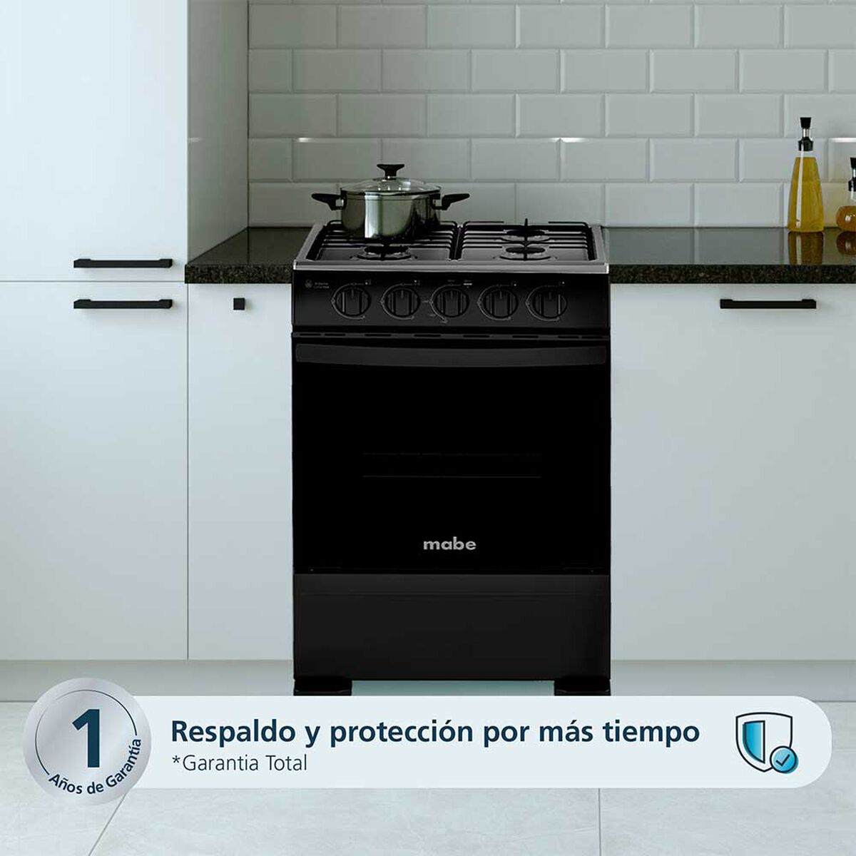 Cocina a Gas Mabe CMC5100NA1 4 Quemadores
