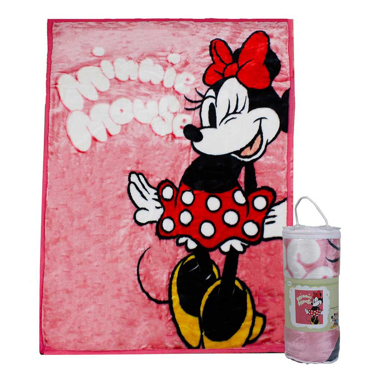 Cubre Bebe Minnie Rosa Disney