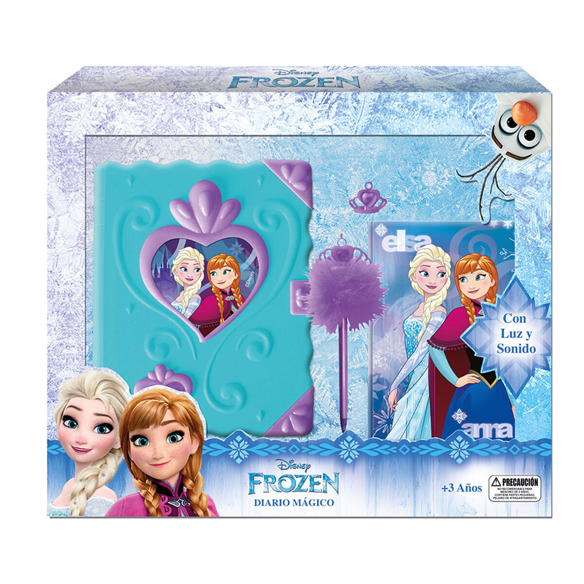 Diario De Vida Magico Frozen Disney