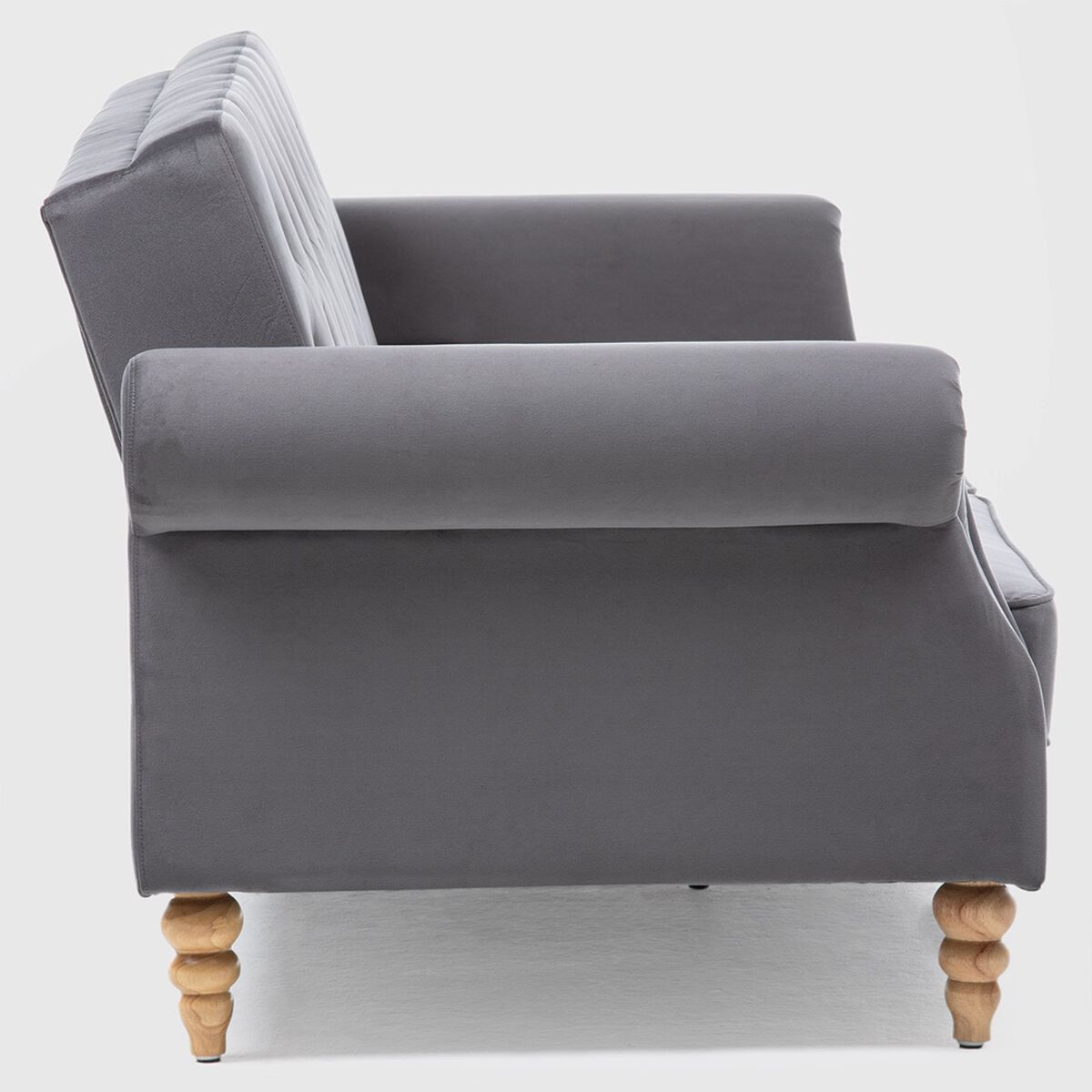 Futón Daniels EG2025GR 3 Cuerpos Gris