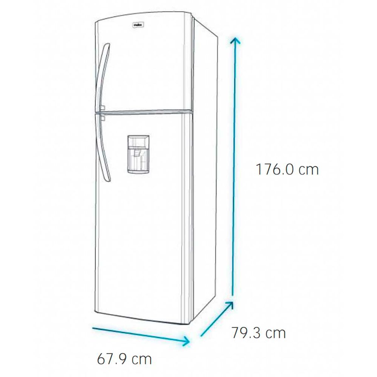 Refrigerador No Frost Mabe RMP400FYUC 390 lts.