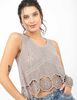 Top de Algodón Sin Mangas Cuello Redondo Mujer Alma