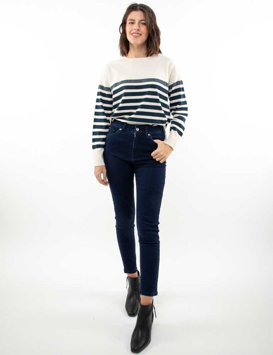 Jeans Push Up Mujer Zibel