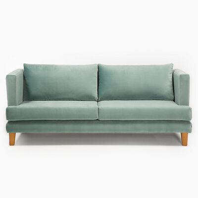 Imagen 2 del producto Juego de Living Barra Design Larisa Sofá 3 Cuerpos + Dos Sillones 1 Cuerpo Verde Claro