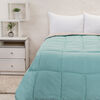 Plumón Bicolor Casanova 2 Plazas Turquesa Beige