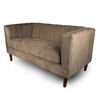 Sofá Tela Velvet Latam Home Sorrento 2 Cuerpos