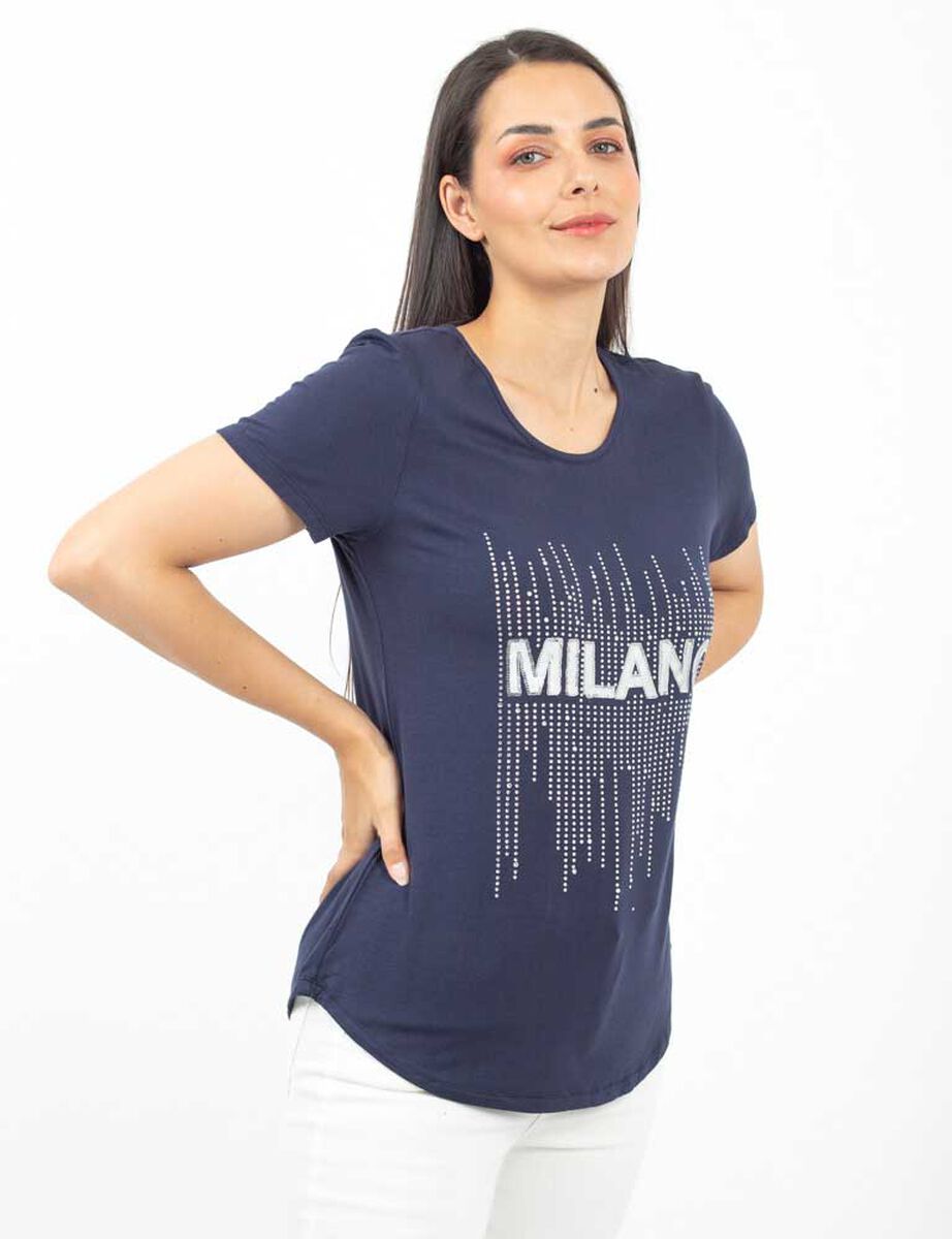 Polera Manga Corta Mujer Zibel