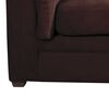 Sof&aacute; Tela Latam Home Ancona 3 Cuerpos Chocolate