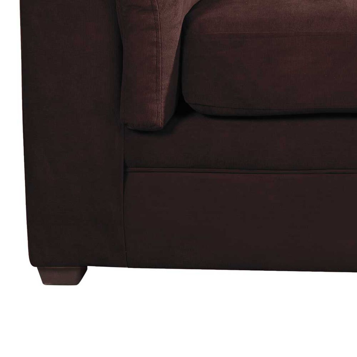 Sof&aacute; Tela Latam Home Ancona 3 Cuerpos Chocolate