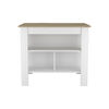Mesa de Cocina TuHome Blanco Blanco Nevado