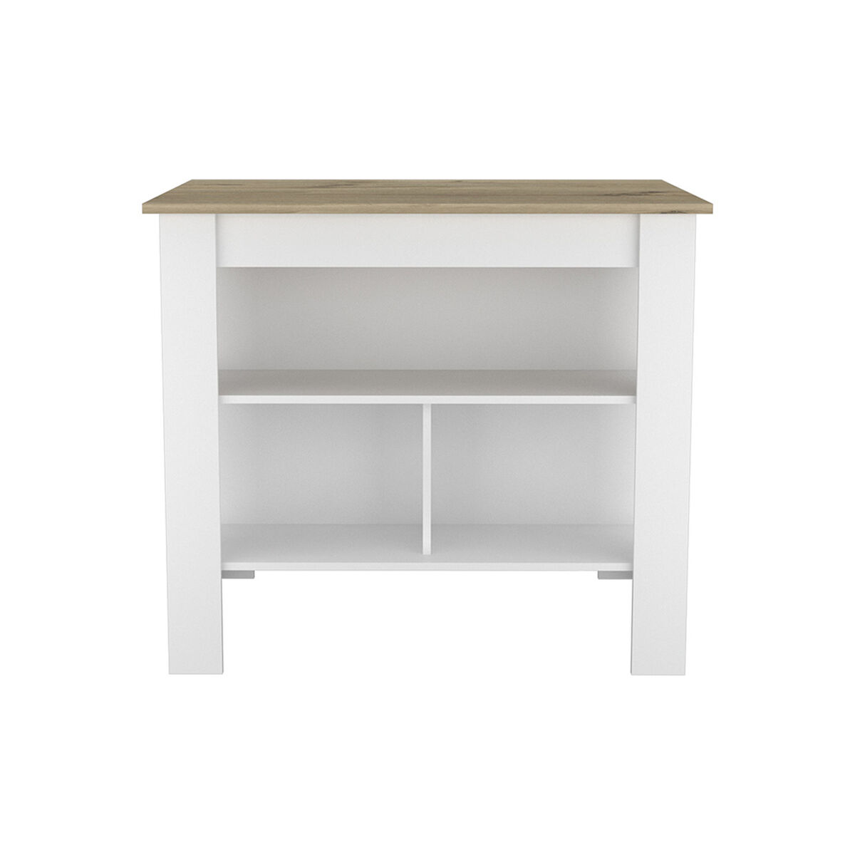Mesa de Cocina TuHome Blanco Blanco Nevado