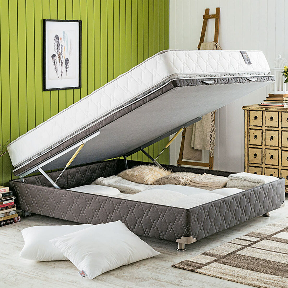 Boxet 2 Plazas Rosen Ergo T + 2 almohadas