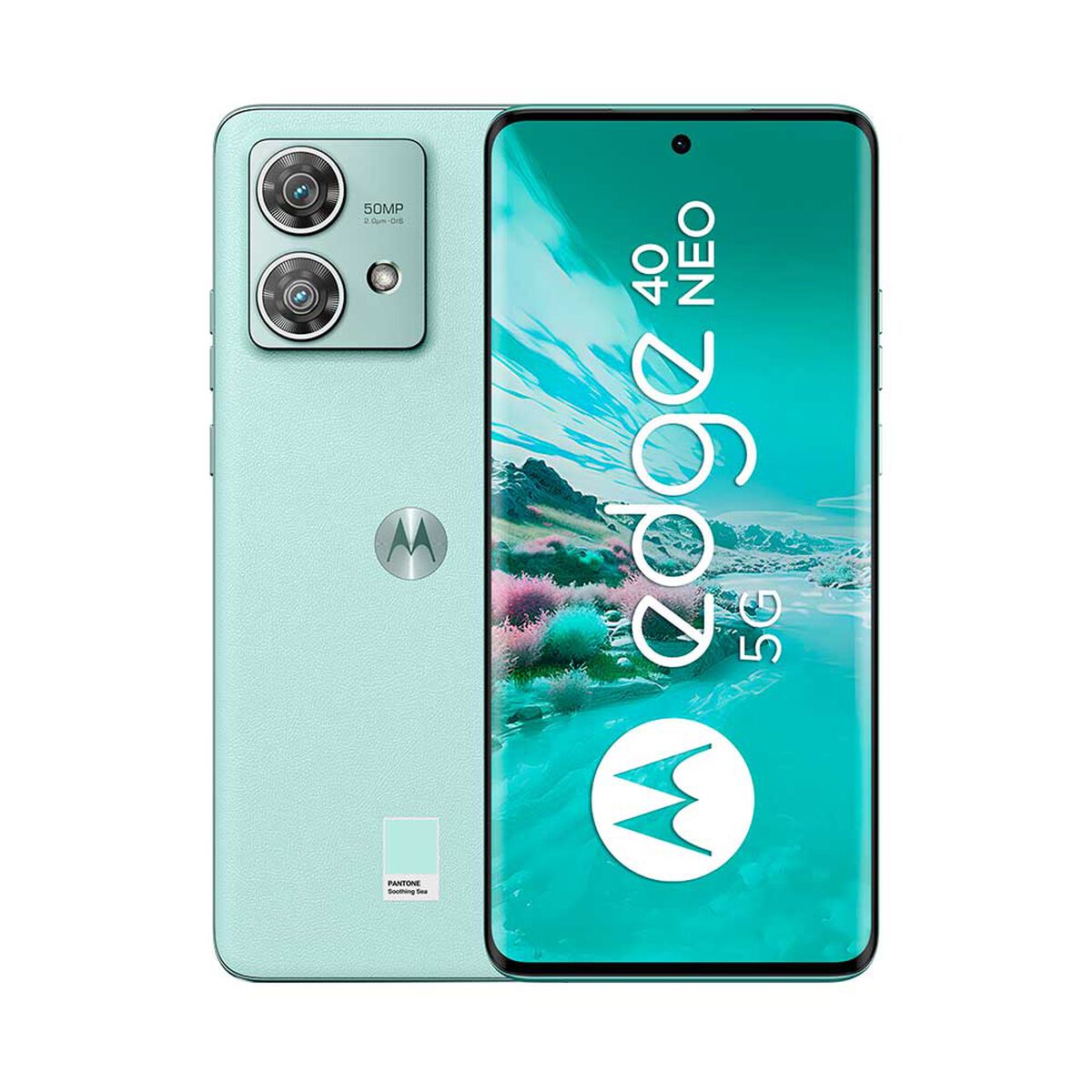 Celular Motorola Edge 40 Neo Bundle 256GB 6,55" Verde menta Liberado