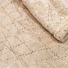 Manta Casa Linda Franela Golden Beige 130 x 160 cm