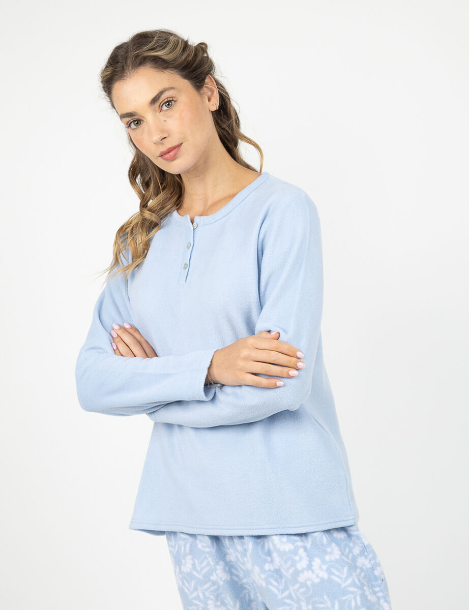 Pijama Polar Mujer Portman Club