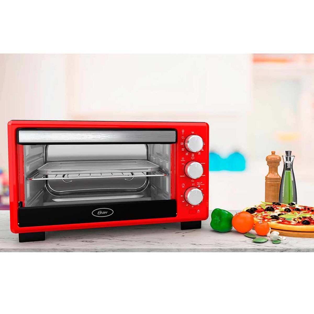 Horno Eléctrico Oster TSSTTV7022R-052 22 lt