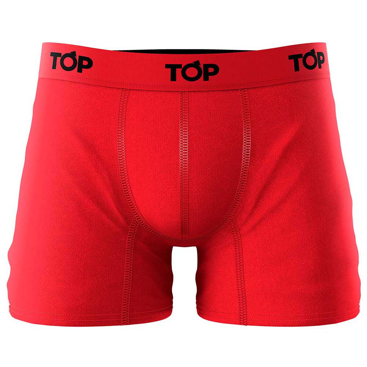 Pack 3 B&oacute;xer Medio Algod&oacute;n Hombre Top