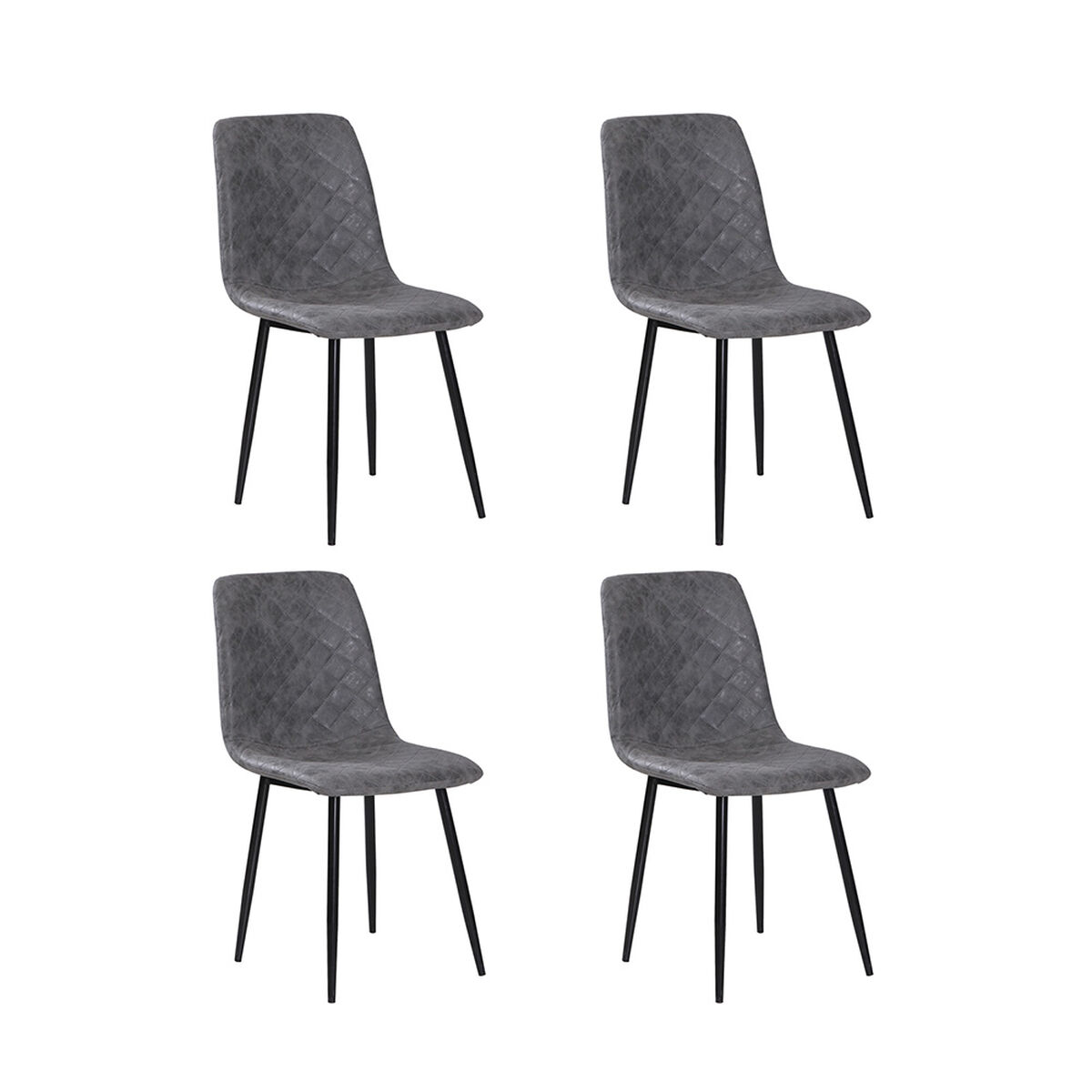 Pack 4 Sillas Comedor de PU