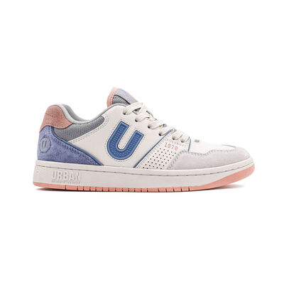 Zapatilla Urbana Mujer Urban Authentic Grey, White