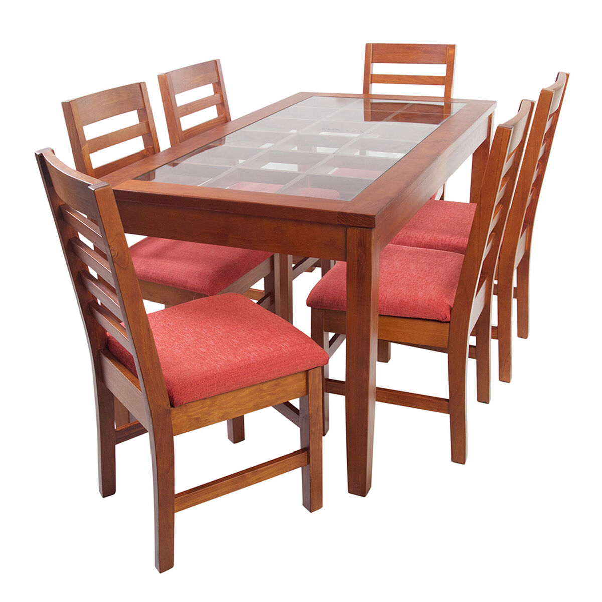 Set Comedor 6 Sillas + Mesa de Centro